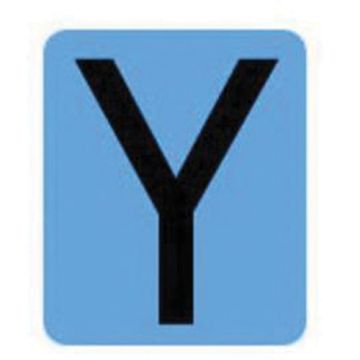 Condensed Quick-Align® Individual Gothic Number & Letter Labels
