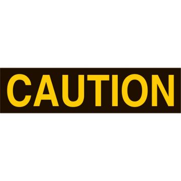 "Caution" Sign