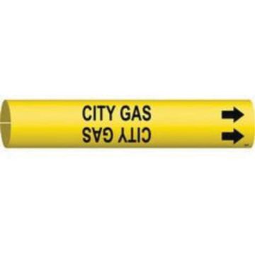 "City Gas" Pipe Marker