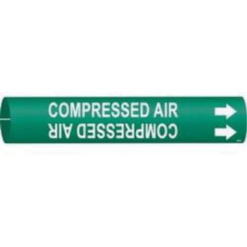 "Compressed Air" Pipe Marker