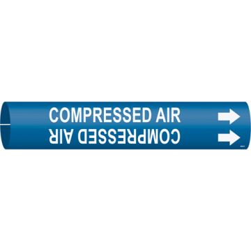 "Compressed Air" Pipe Marker