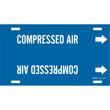 "Compressed Air" Pipe Marker