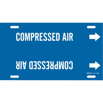 "Compressed Air" Pipe Marker