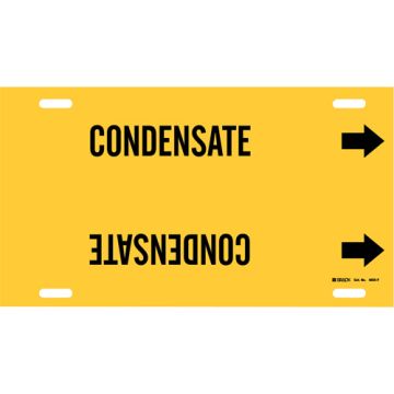 "Condensate" Pipe Marker