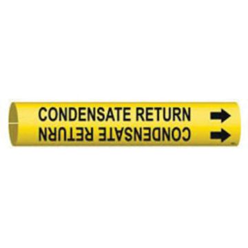 "Condensate Return" Pipe Marker