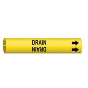 "Drain" Pipe Marker