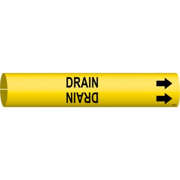 "Drain" Pipe Marker