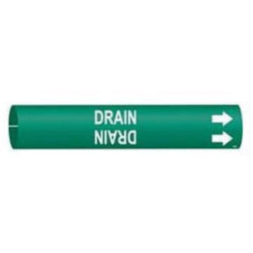 "Drain" Pipe Marker
