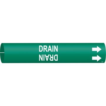 "Drain" Pipe Marker