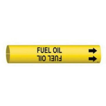 "Fuel Oil" Pipe Marker