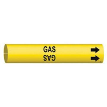 "Gas" Pipe Marker