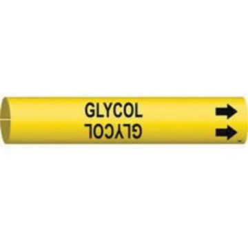"Glycol" Pipe Marker