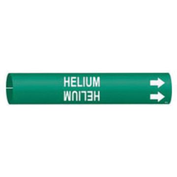"Helium" Pipe Marker