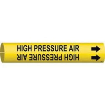 "High Pressure Air" Pipe Marker