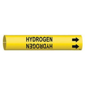 "Hydrogen" Pipe Marker