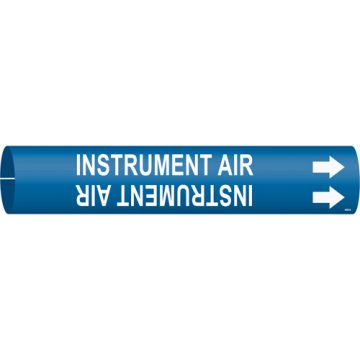 "Instrument Air" Pipe Marker