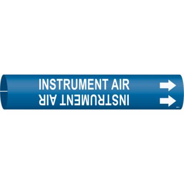 "Instrument Air" Pipe Marker