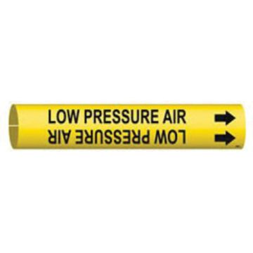 "Low Pressure Air" Pipe Marker