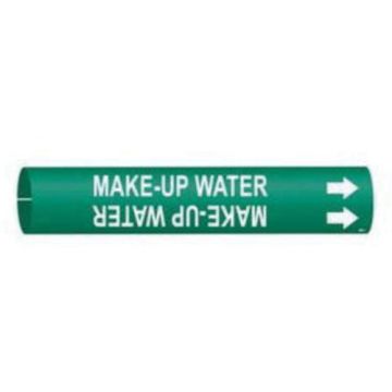 "Make-Up Water" Pipe Marker