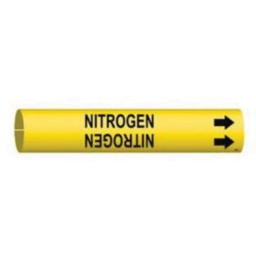 "Nitrogen" Pipe Marker