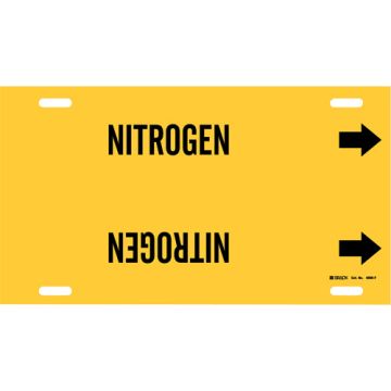 "Nitrogen" Pipe Marker