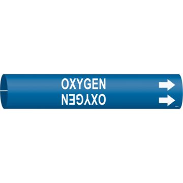 "Oxygen" Pipe Marker