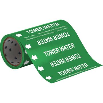 "Tower Water" Roll Form Pipe Markers