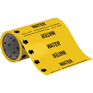 "Water" Roll Form Pipe Markers