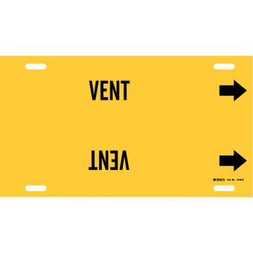 "Vent" Pipe Marker