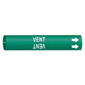 "Vent" Pipe Marker