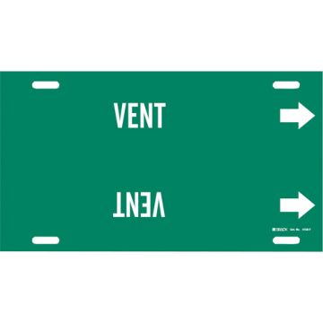 "Vent" Pipe Marker