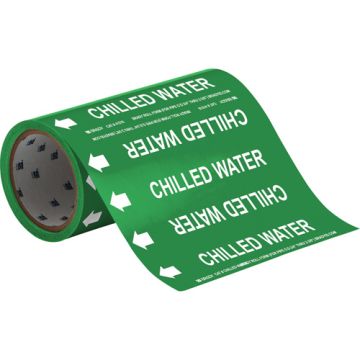 "Chilled Water" Roll Form Pipe Markers