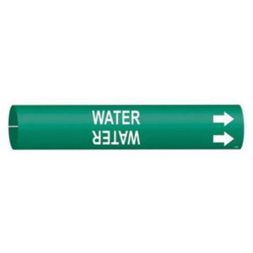 "Water" Pipe Marker