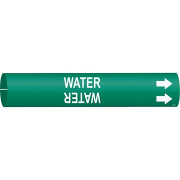 "Water" Pipe Marker
