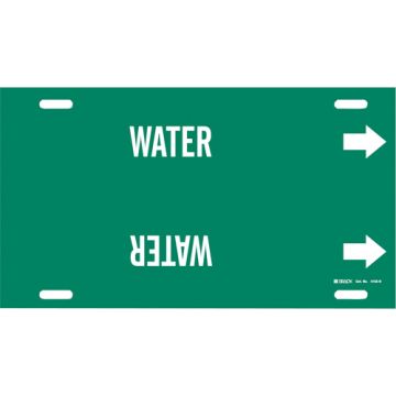 "Water" Pipe Marker