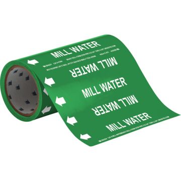 "Mill Water" Roll Form Pipe Markers