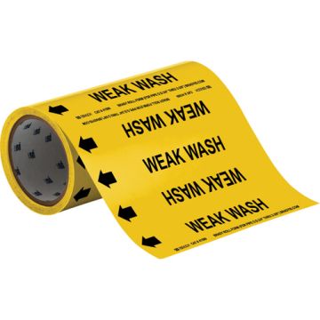 "Weak Wash" Roll Form Pipe Markers