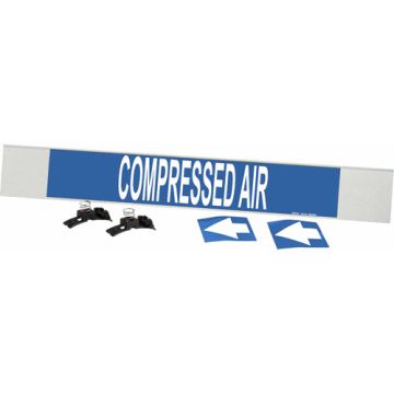 "Compressed Air" Pipe Marker