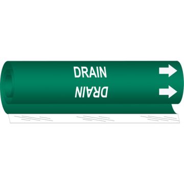"Drain" Pipe Marker