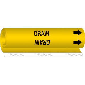 "Drain" Pipe Marker