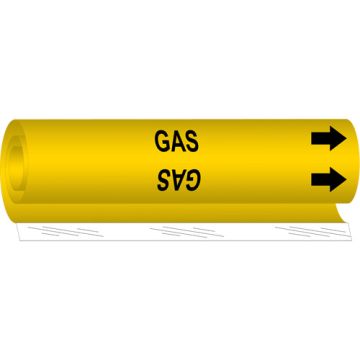 "Gas" Pipe Marker