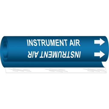 "Instrument Air" Pipe Marker