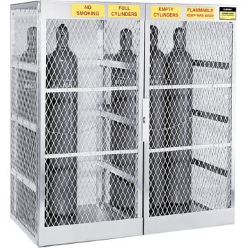 Aluminum LPG Cylinder Locker Storage