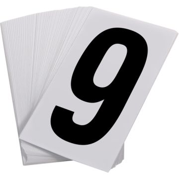 Pressure Sensitive Numbering