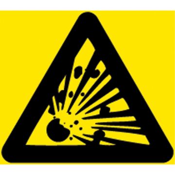 Right-to-Know Corrosive Pictogram Labels