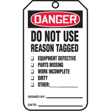Safety Tags