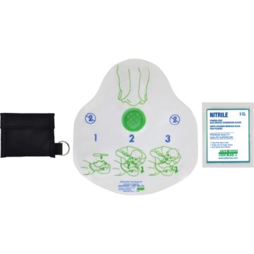 CPR Kit in Pouch With Belt Loop