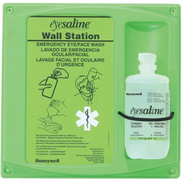 Saline Eyewash Wall Station