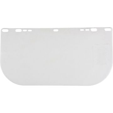 F20 Clear Flat Faceshield