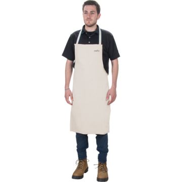 Apron, Cotton, 36" L x 29" W, Natural